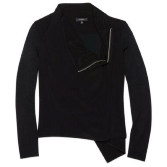 Babaton Jackets & Blazers - Babaton Aritzia Draped Asymmetrical Cardi Jacket